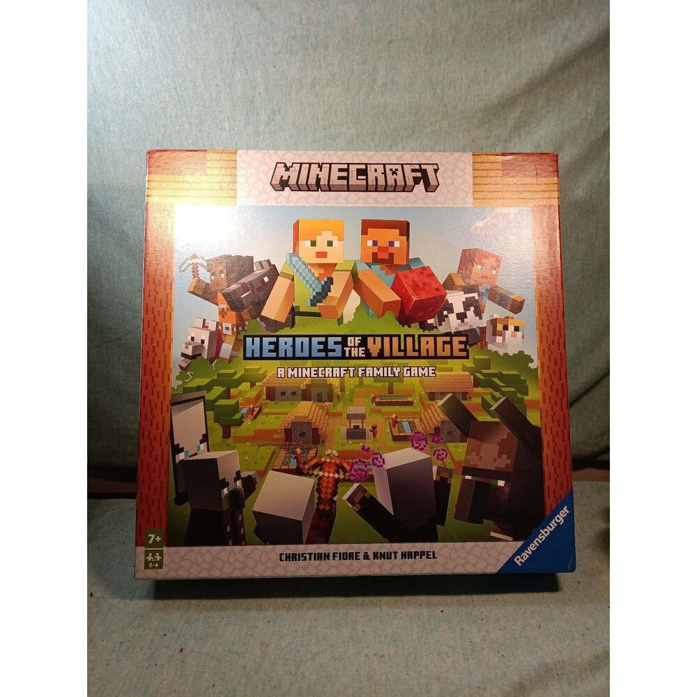 Minecraft Heroes Of The Village Game By Ravensburger
